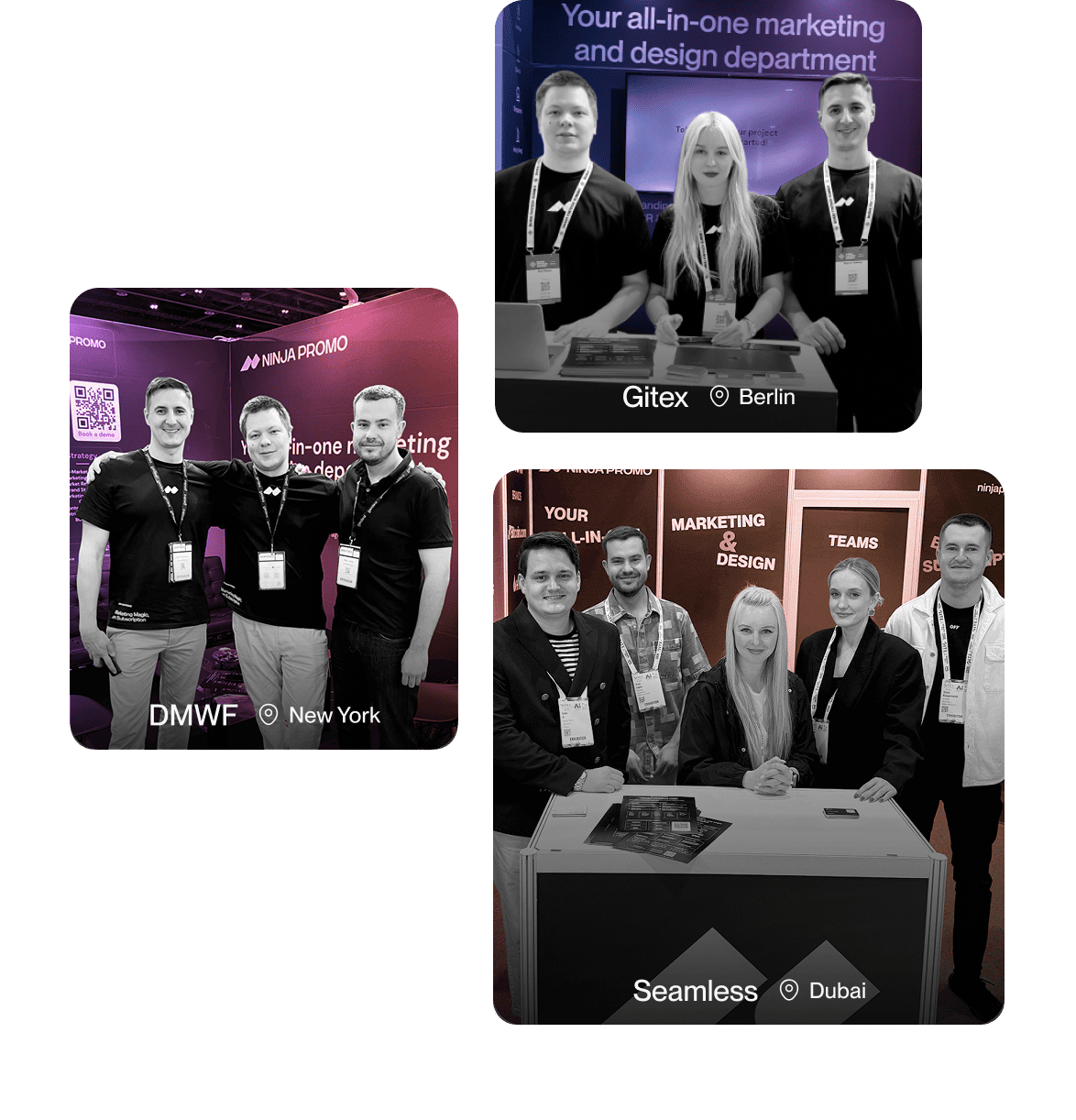 Urban Canvas Marketing team collage